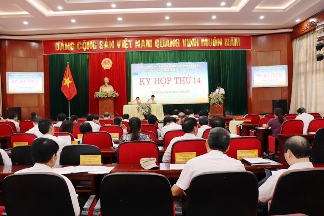 Phú Xuyên: Kỳ họp thứ 14 HĐND huyện